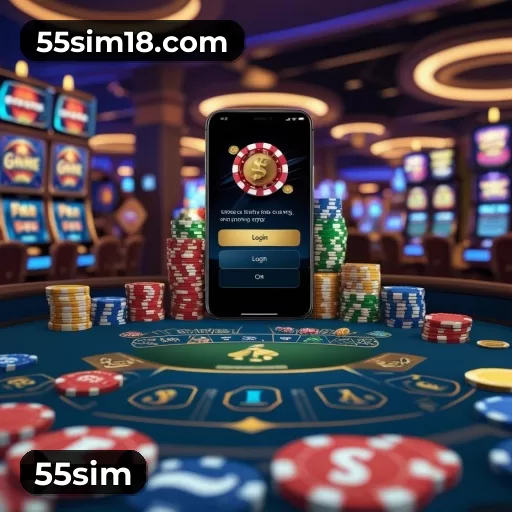 APP 55sim para iOS e Android com 187 mil downloads